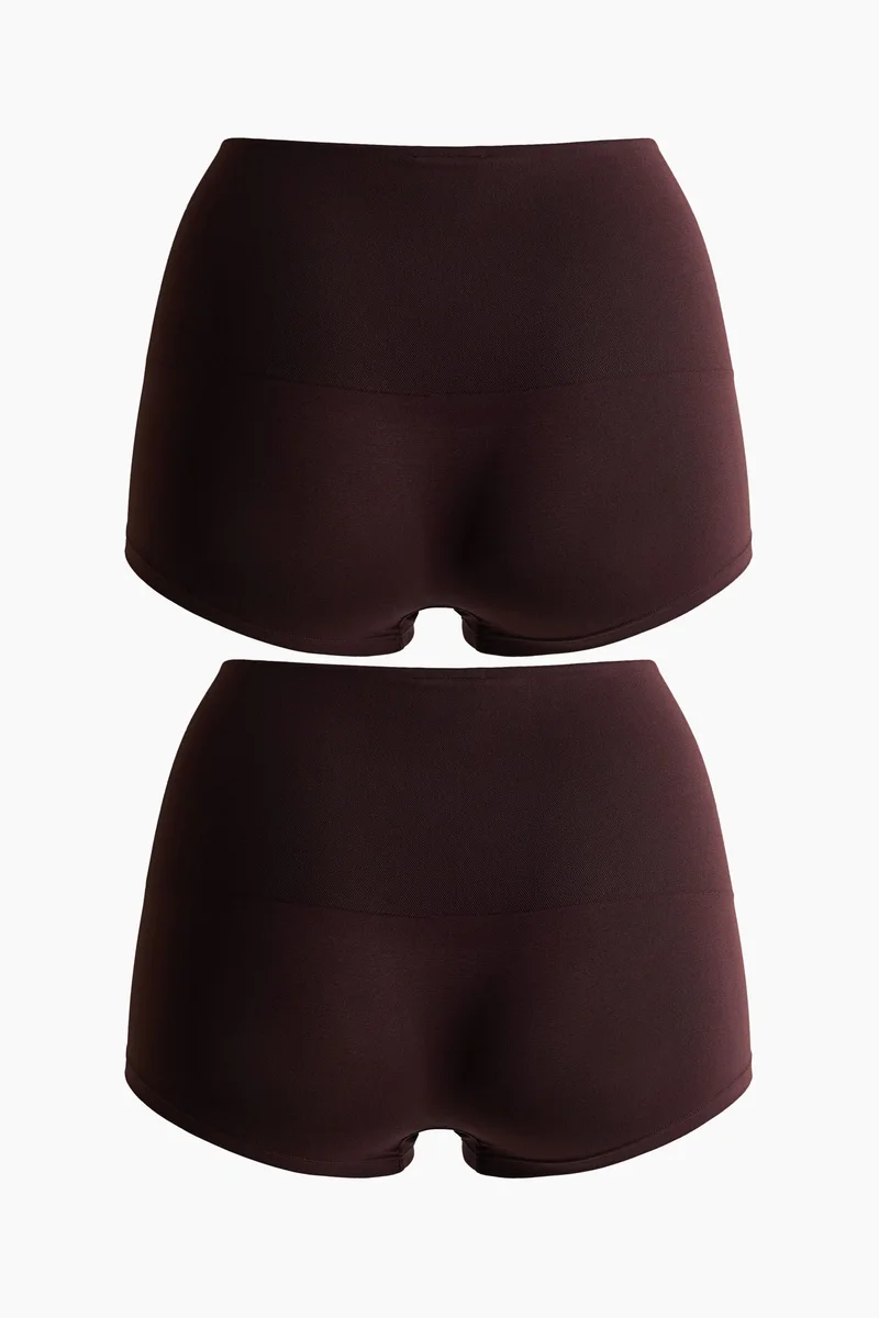 اتش اند ام بنطلون بقصة شورت متوسط - عبوة من قطعتين